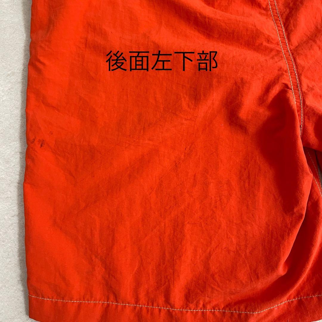 90s POLO RALPH LAUREN オレンジ スイムショーツ Mサイズ