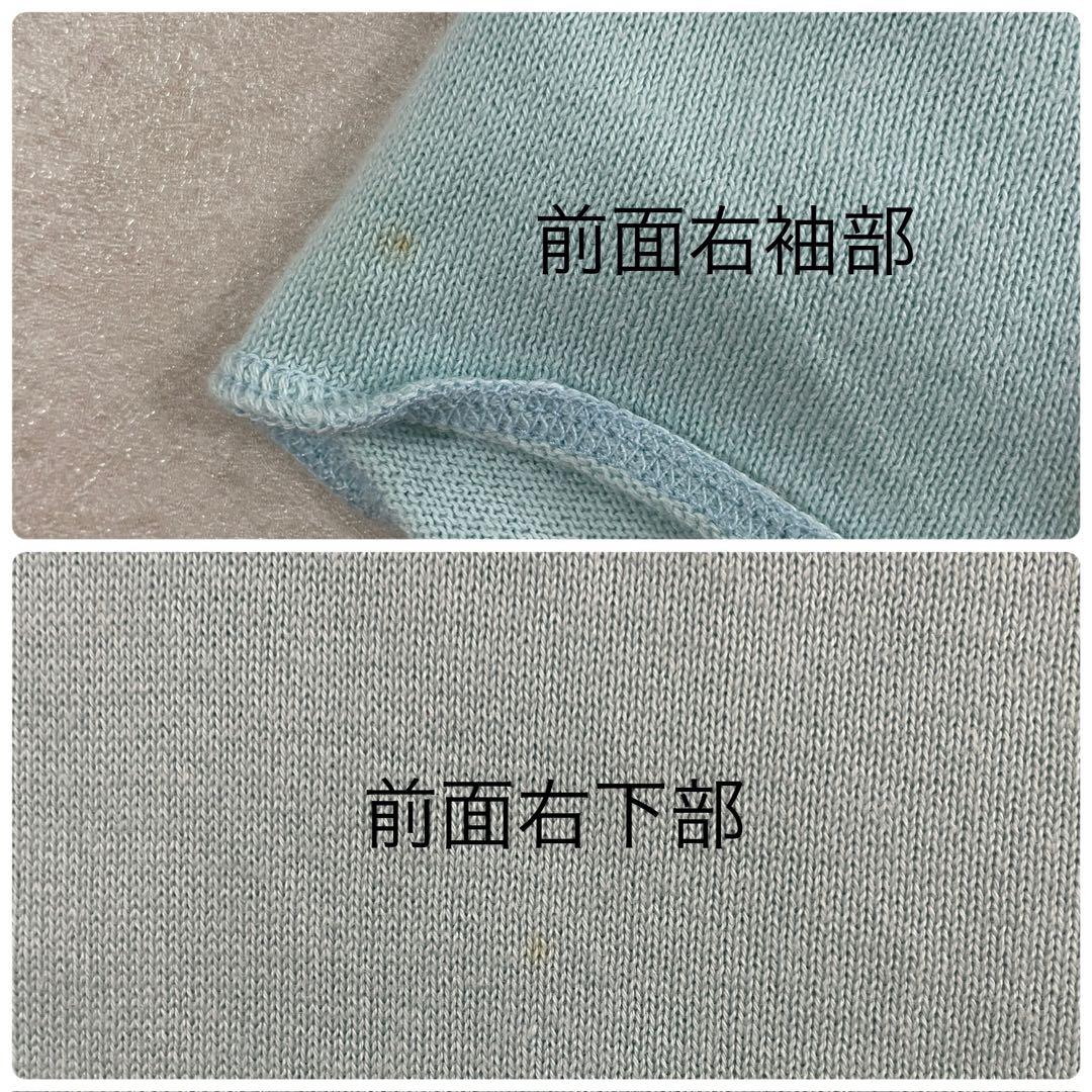 【人気】BURBERRY BLUE LABEL 半袖Tシャツ ニット サイズ38