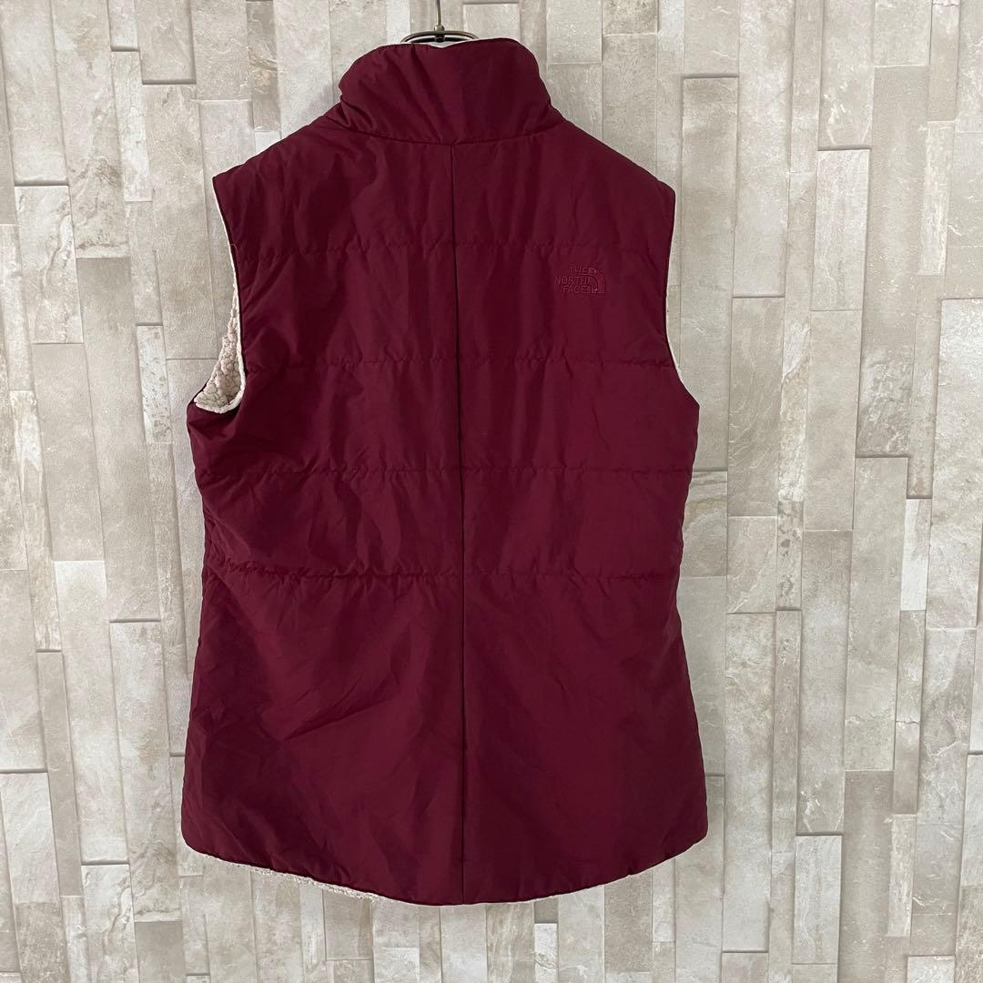 【美品】THE NORTH FACE リバーシブル ダウンベスト S/P