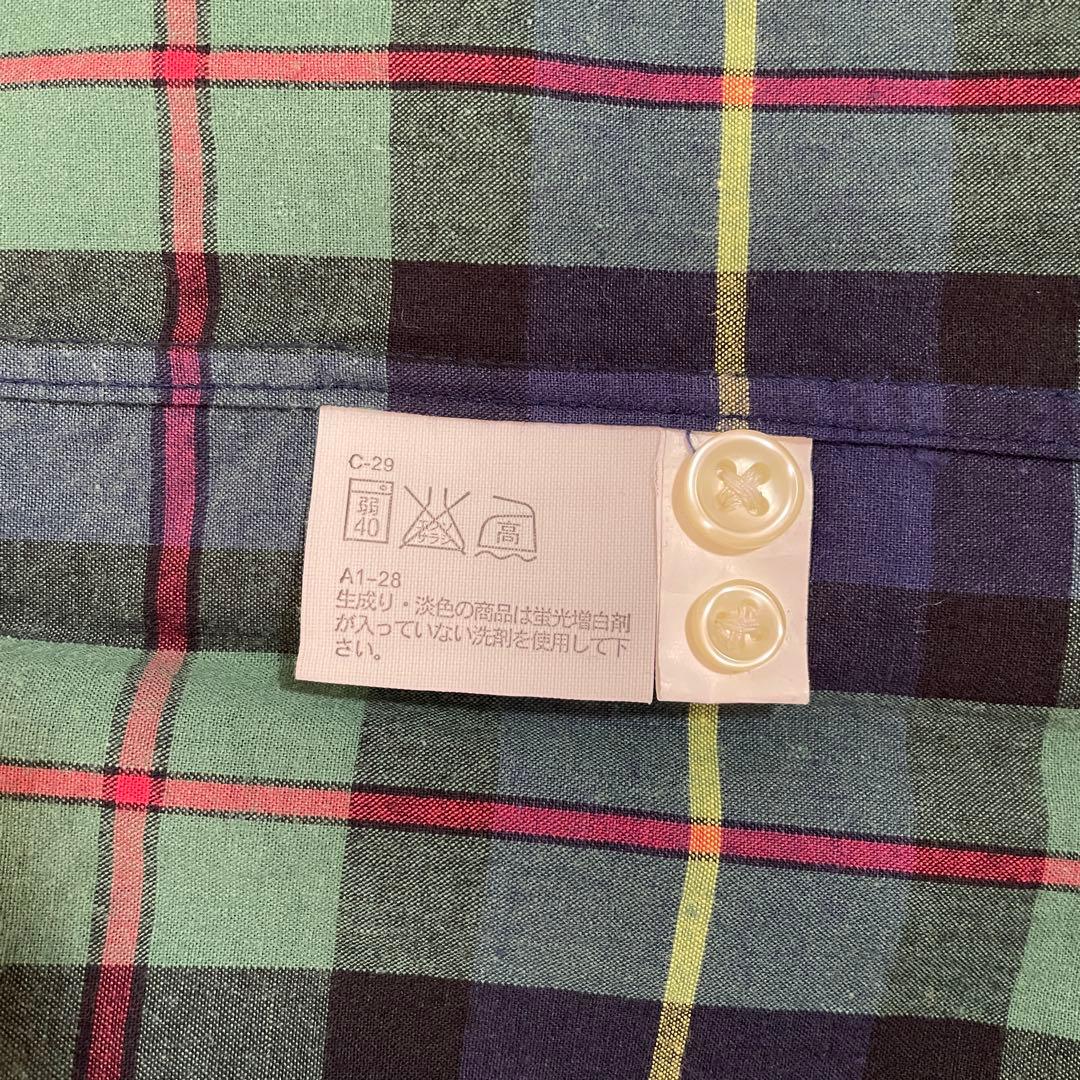 【美品】90s POLO RALPH LAUREN 長袖シャツ チェック柄