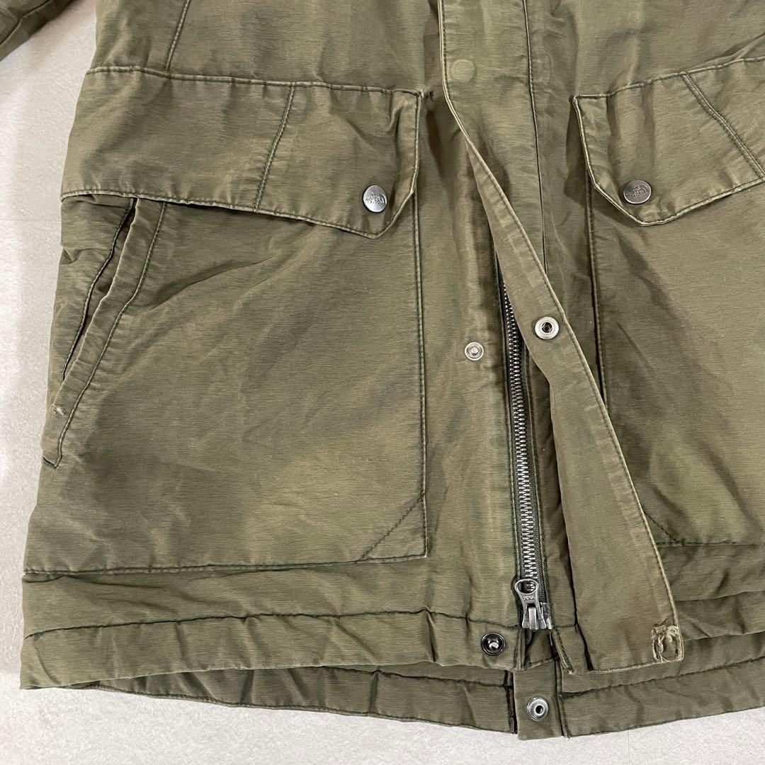 古着 THE NORTH FACE ミリタリージャケット 裏ボア S/P