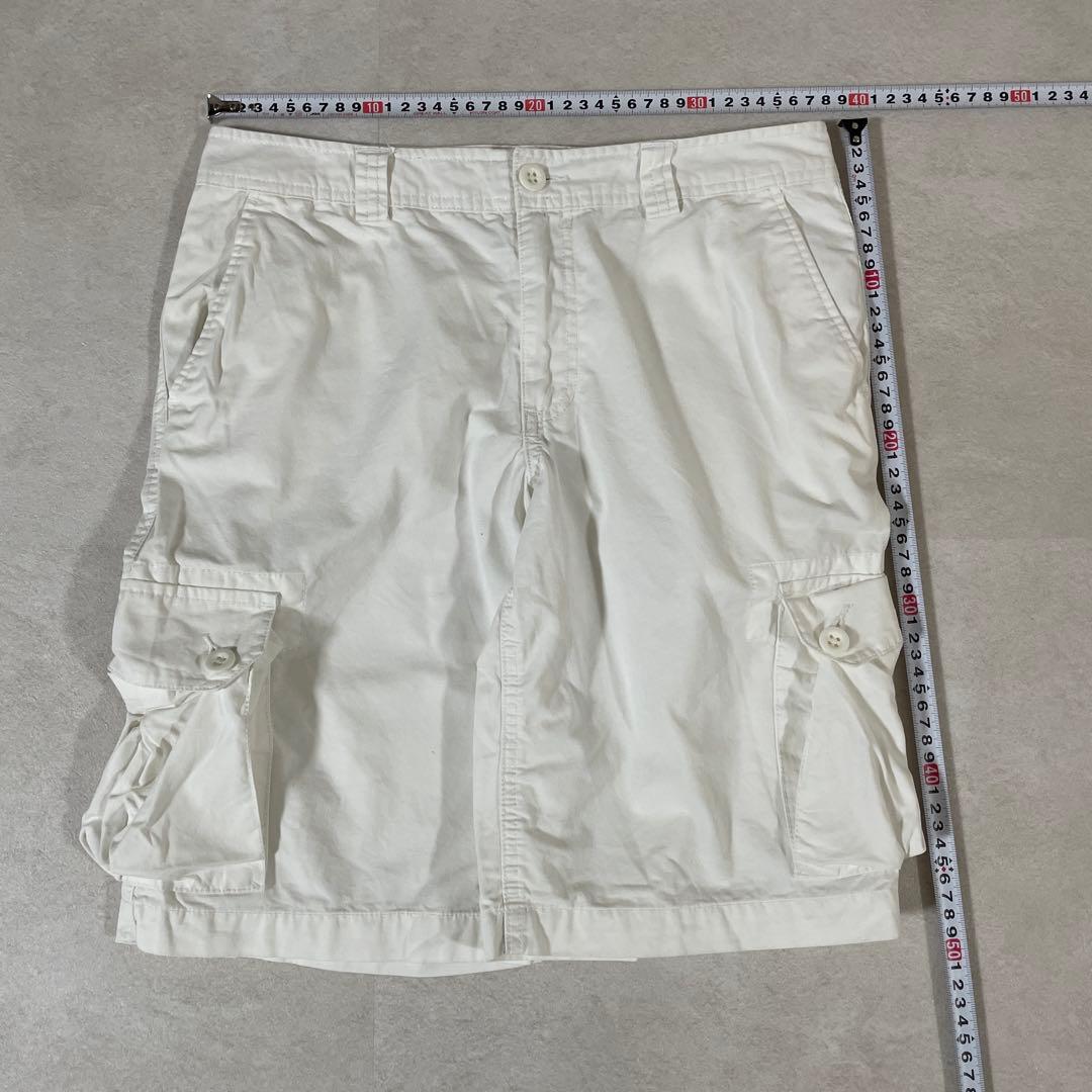 古着 POLO RALPH LAUREN ハーフパンツサイズ18 ホワイト