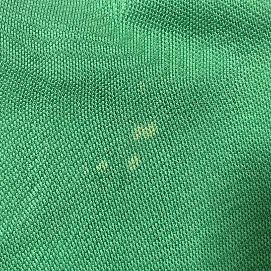 90s POLO RALPH LAUREN ポロシャツ L グリーン/ピンク