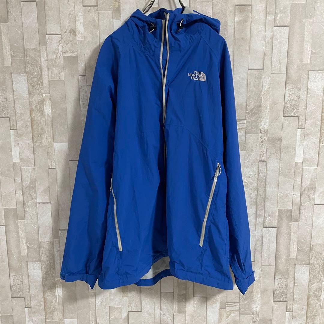 古着 THE NORTH FACE マウンテンパーカー HYVENT ブルー