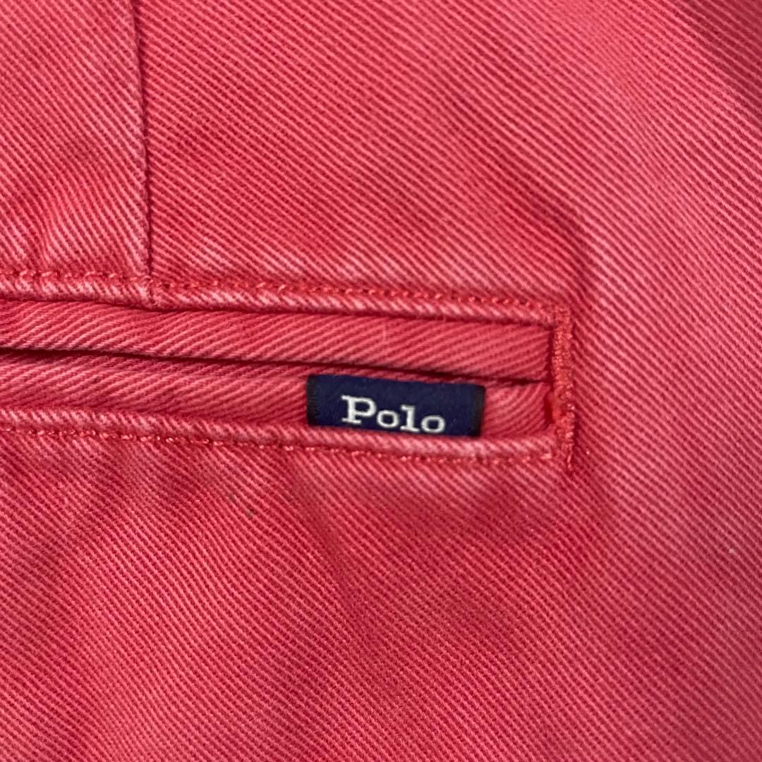 古着 POLO RALPH LAUREN ハーフパンツ サイズ33 ピンク