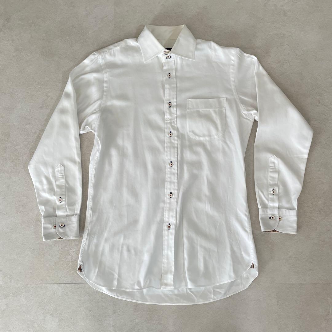 【美品】BURBERRY BLACK LABEL長袖シャツ バーバリーチェック