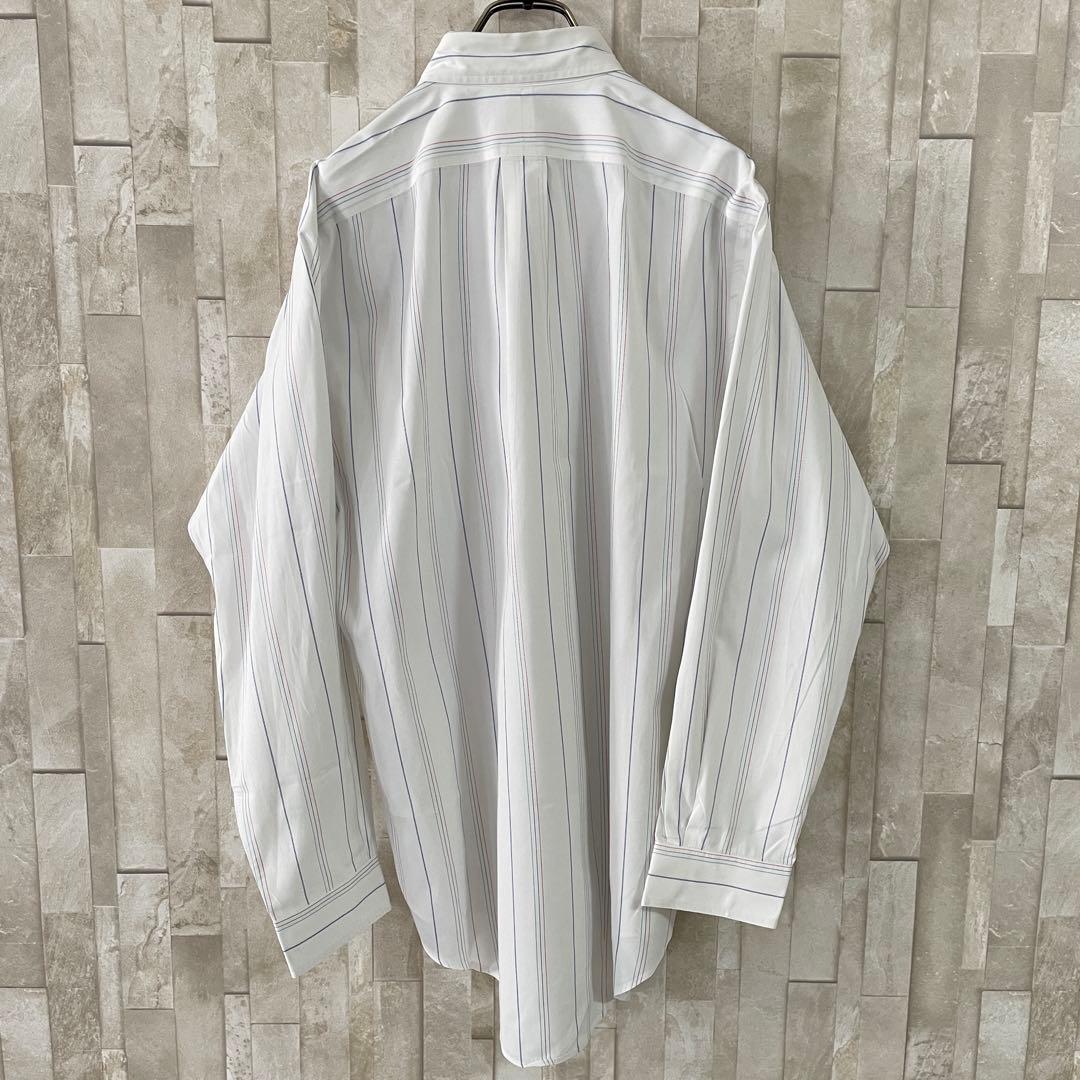 【美品】 POLO RALPH LAUREN 長袖シャツ ストライプ サイズL