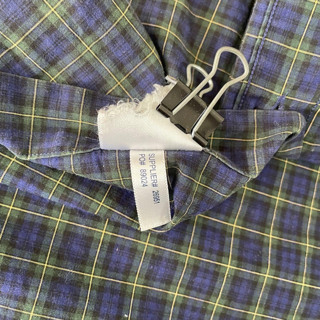【美品】90s POLO RALPH LAUREN 長袖シャツ L チェック柄