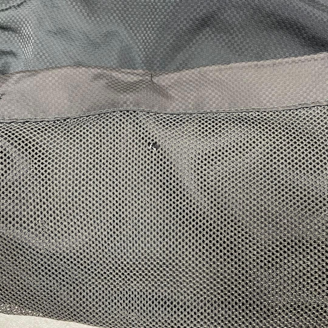古着 Nike トラックパンツ 7分丈 ブラック×グリーン M
