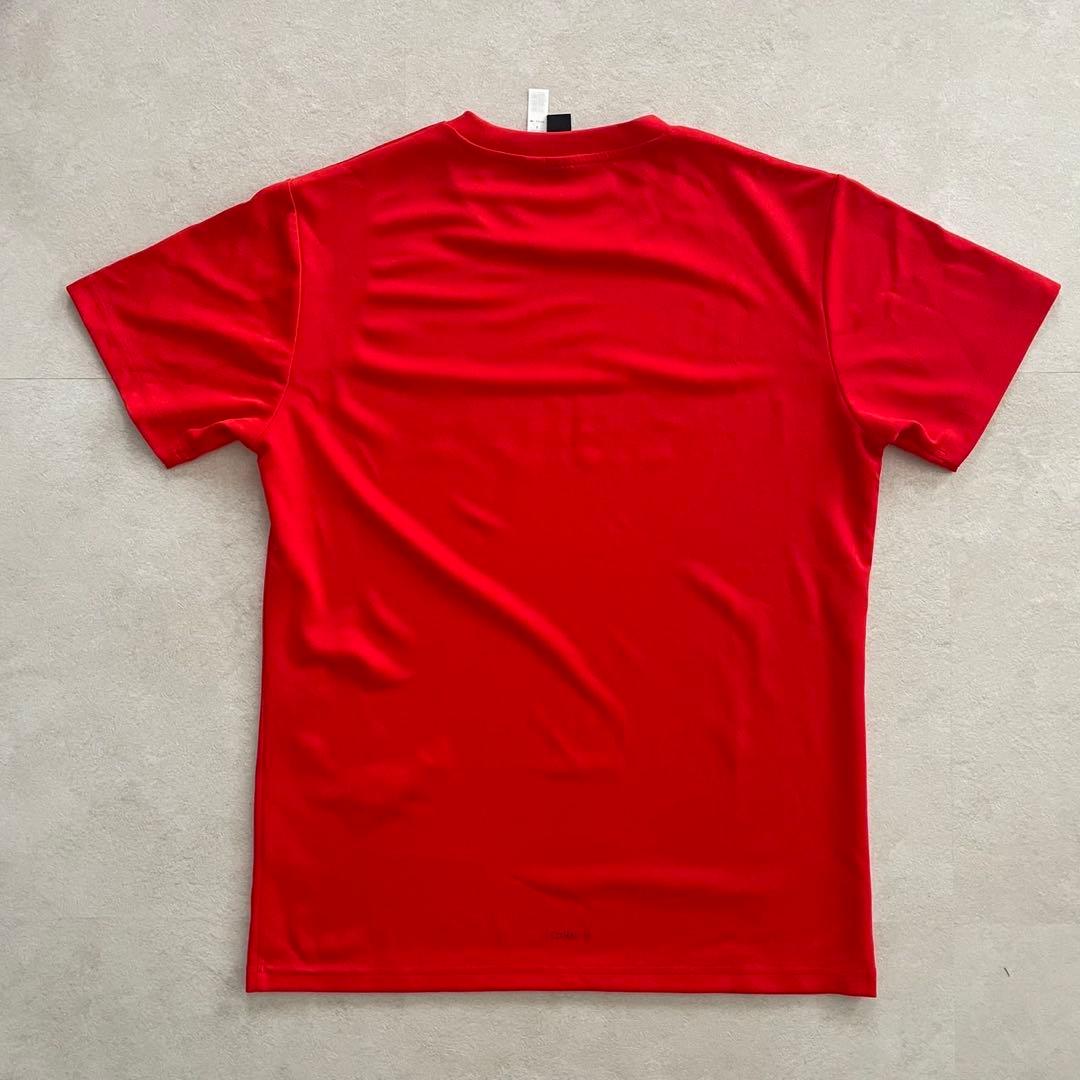 【美品】古着 adidas 半袖Tシャツ スポーツウェア 0サイズ レッド