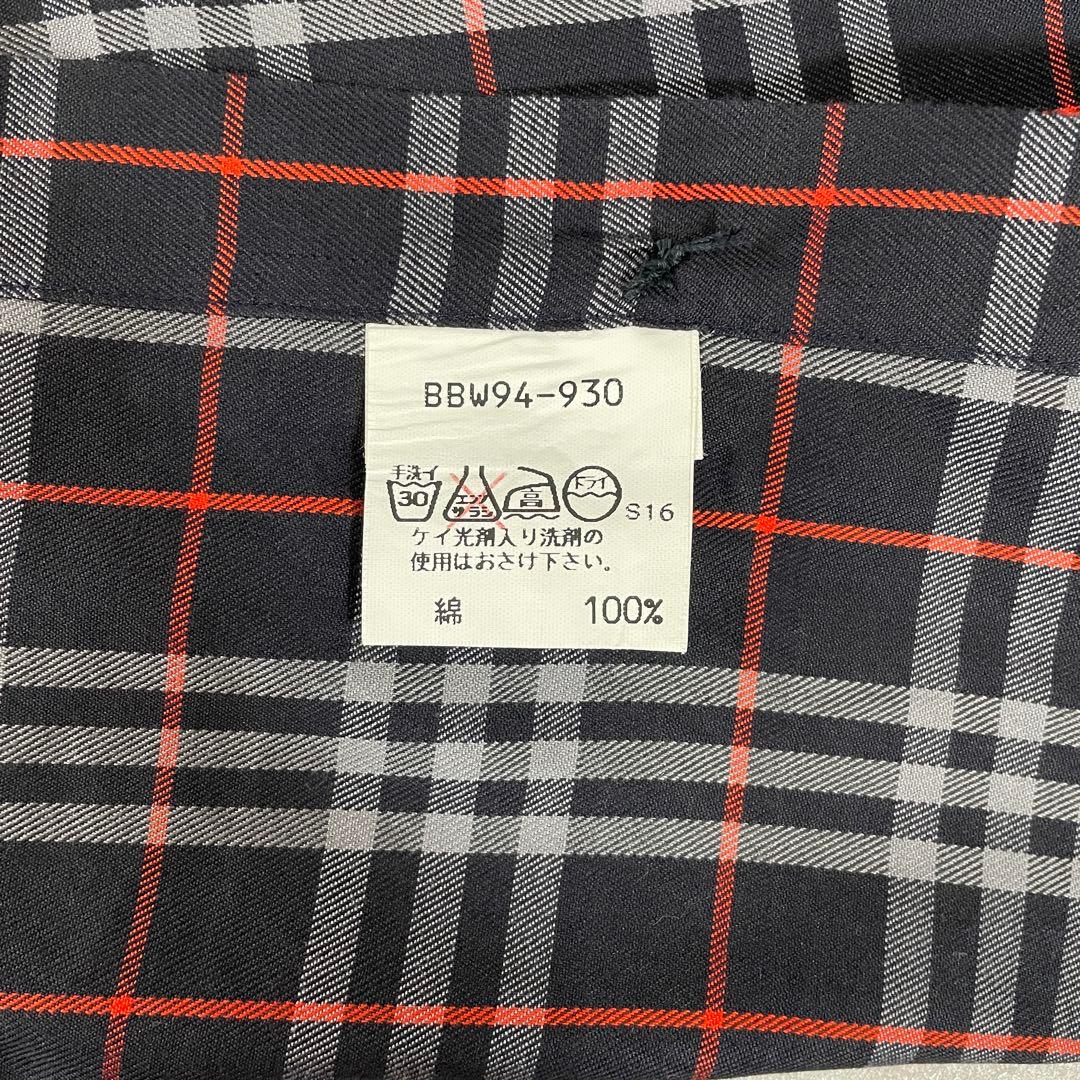 【美品】90s BURBERRYS 長袖シャツ バーバリーチェック サイズMA