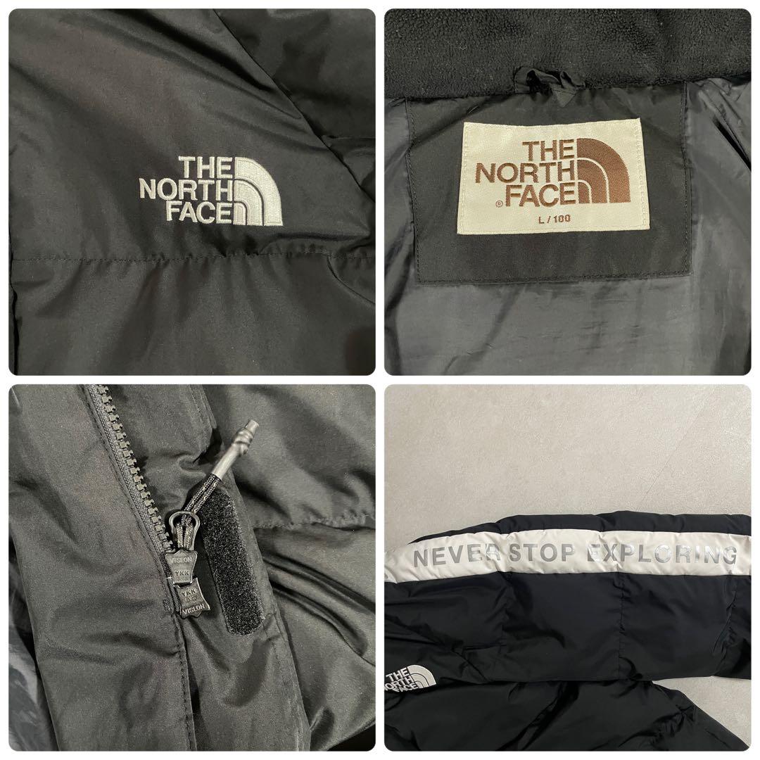 【海外限定】THE NORTH FACE ロングダウンジャケット L ブラック