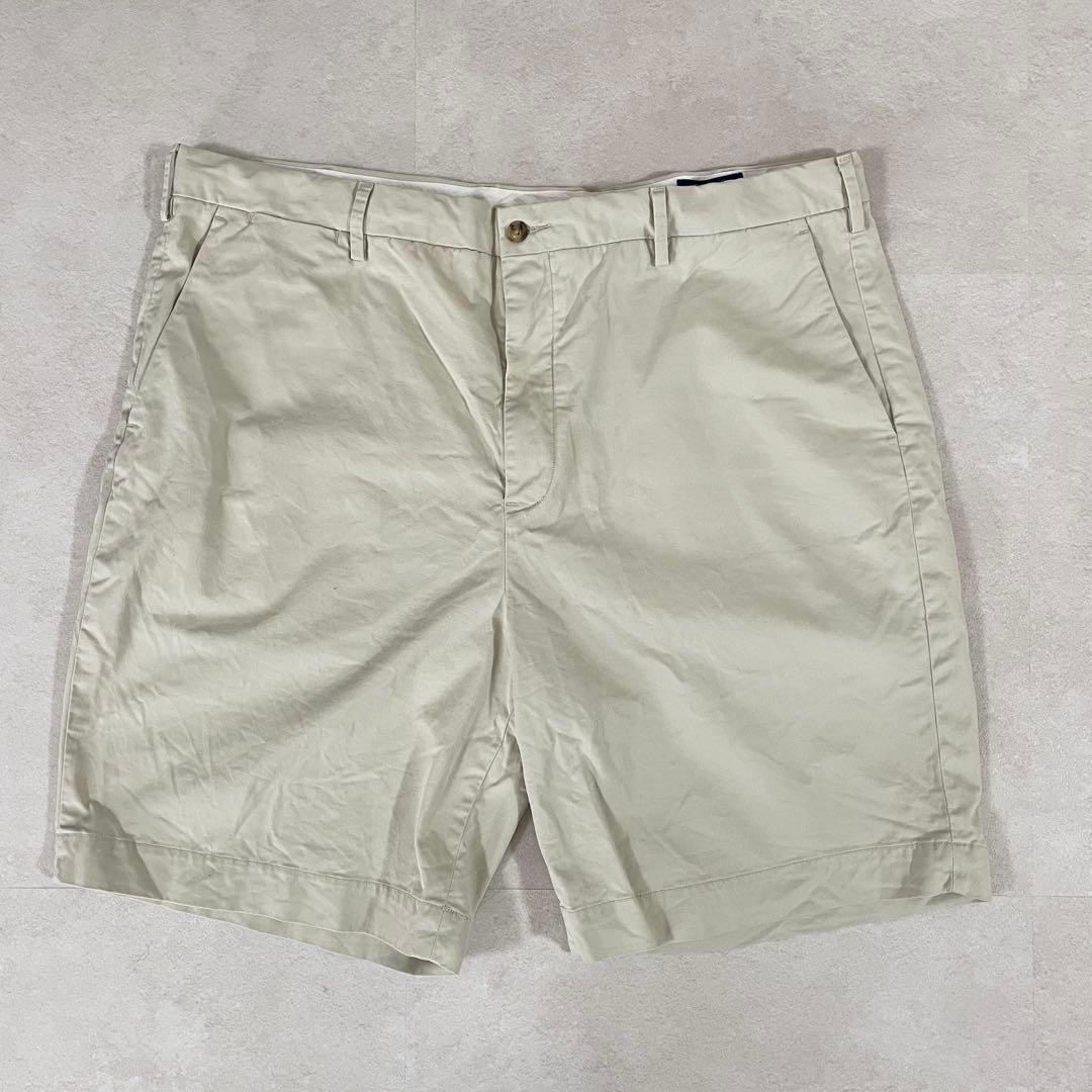 古着 POLO RALPH LAUREN ハーフパンツ サイズ40 ベージュ