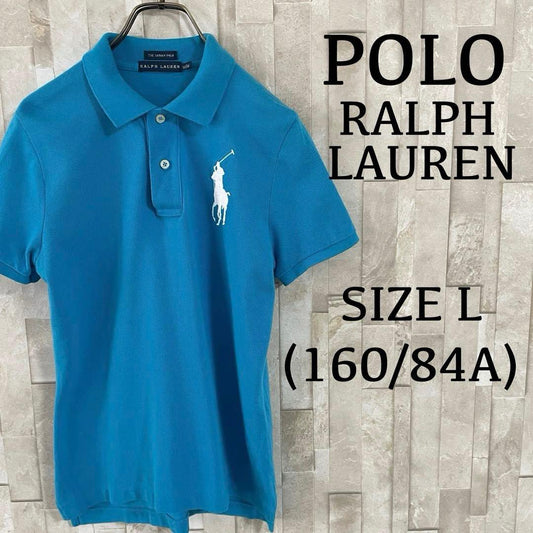 90s 古着 POLO RALPH LAUREN ビックポニー 半袖ポロシャツ