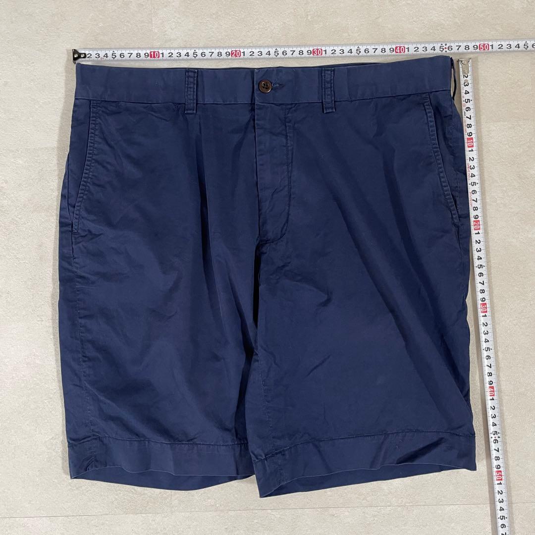【美品】POLO RALPH LAUREN ハーフパンツ サイズ35 ネイビー