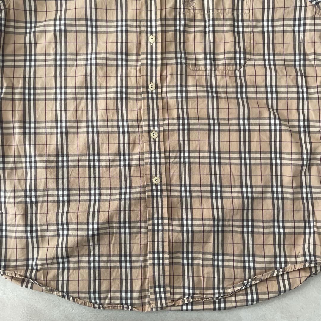 古着 BURBERRY LONDON 長袖シャツ サイズL バーバリーチェック