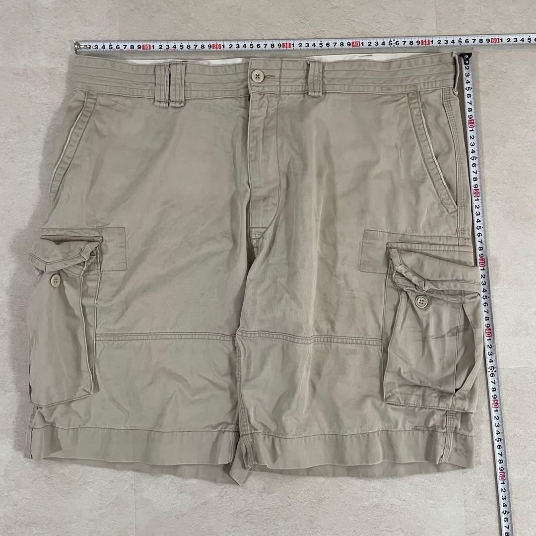 90s POLO RALPH LAUREN ハーフパンツ サイズ42 ベージュ