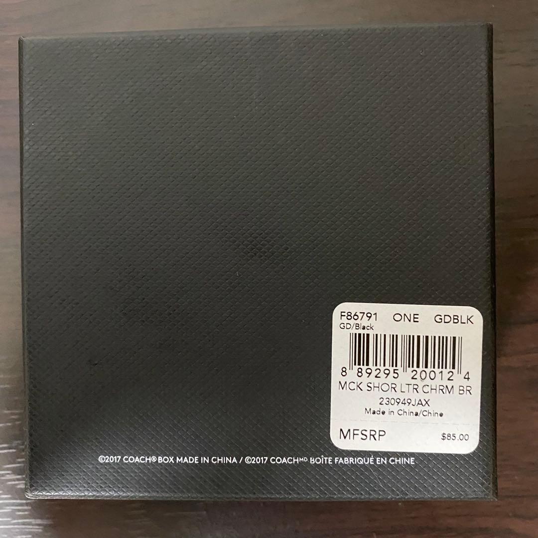 【限定コラボ】訳あり新品 COACH×DISNEY レザーブレスレット 箱付