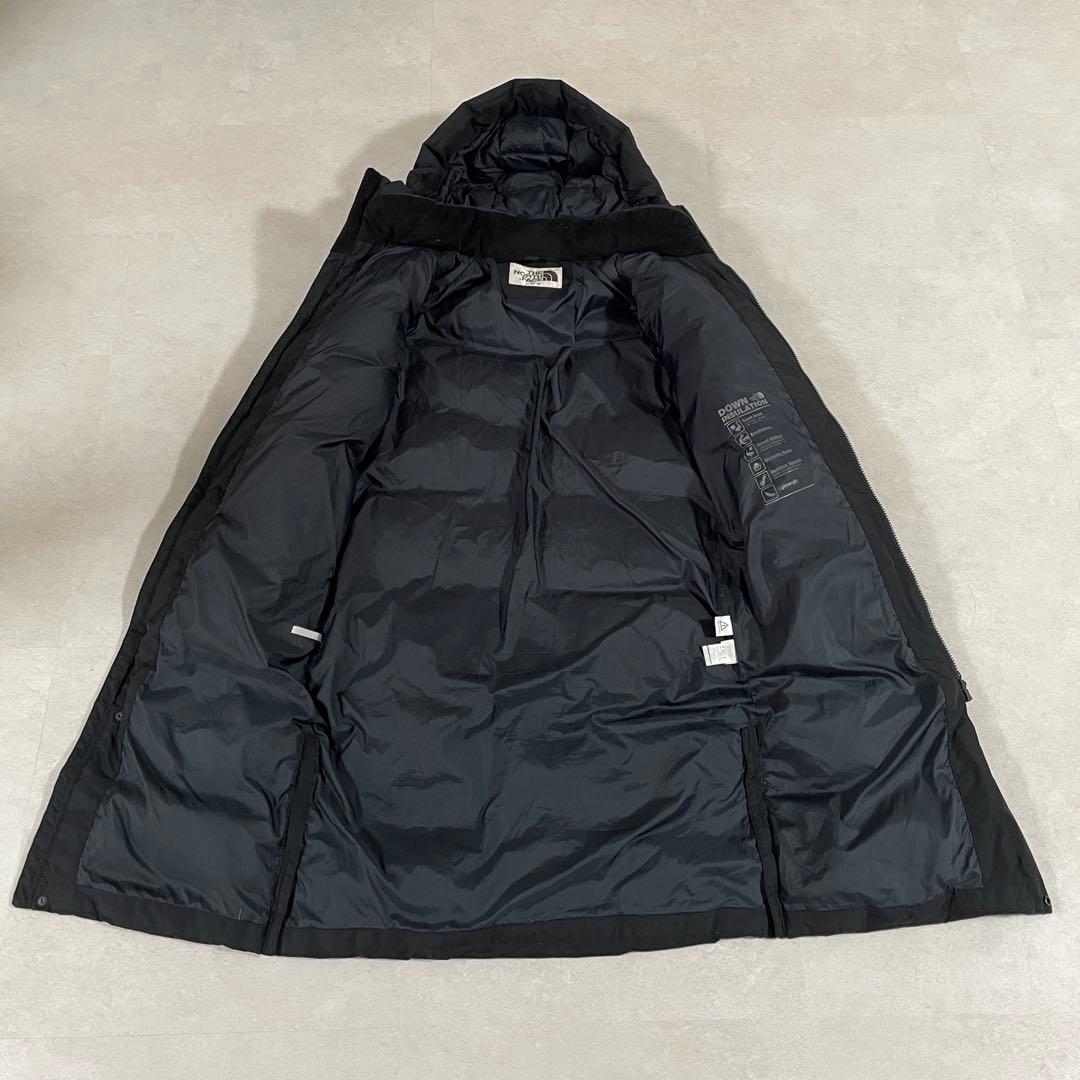 【海外限定】THE NORTH FACE ロングダウンジャケット XS 黒色