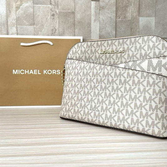 訳あり新品 MICHAEL KORS ショルダーバッグ ホワイト系