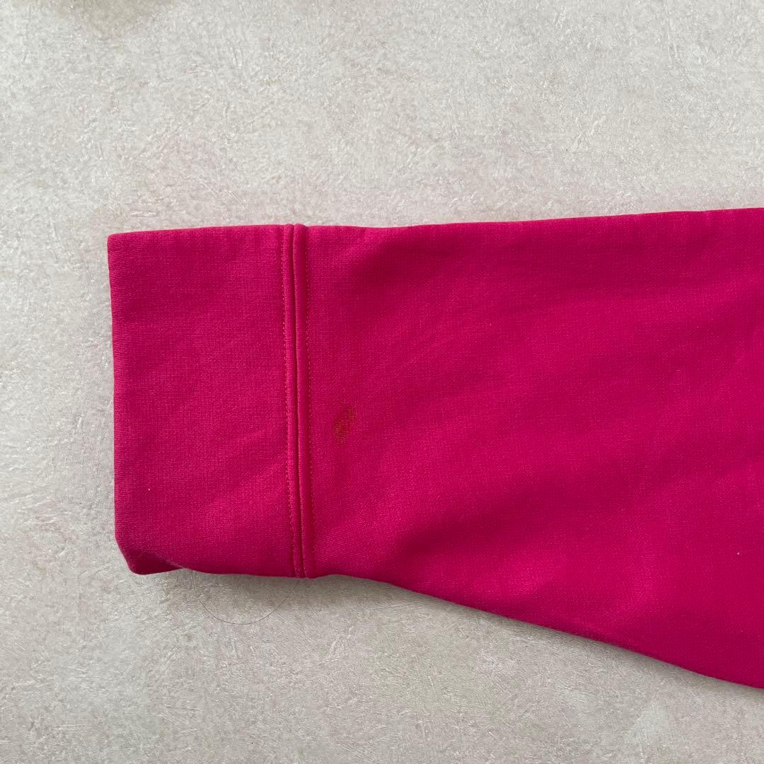 古着 UNDER ARMOUR WRU プルオーバー パーカー M ピンク