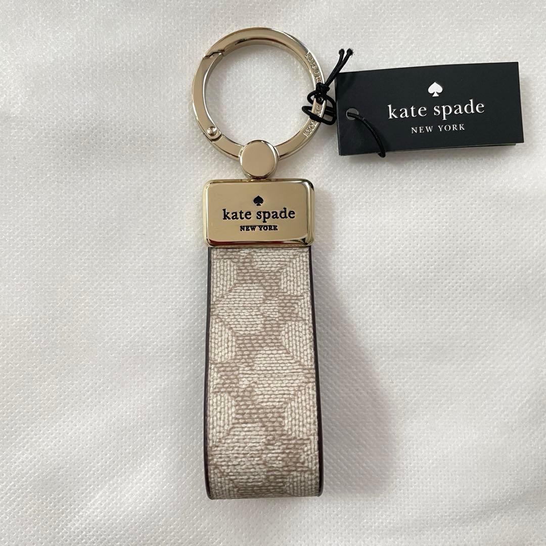最終値下げ！訳あり新品 kate spade キーホルダー チャーム キーリング