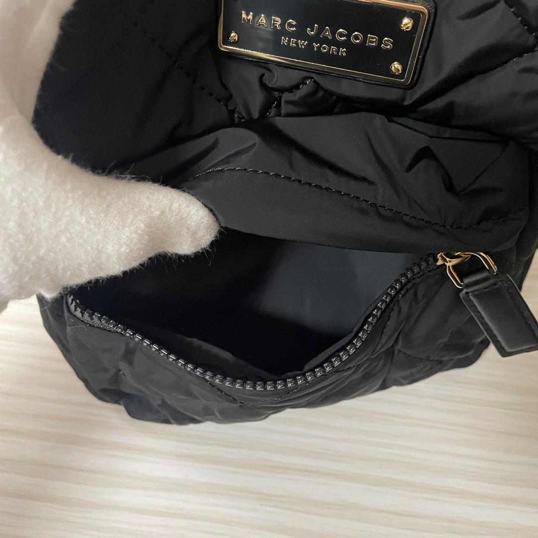 訳あり新品 MARC JACOBS バックパック キルティング 黒