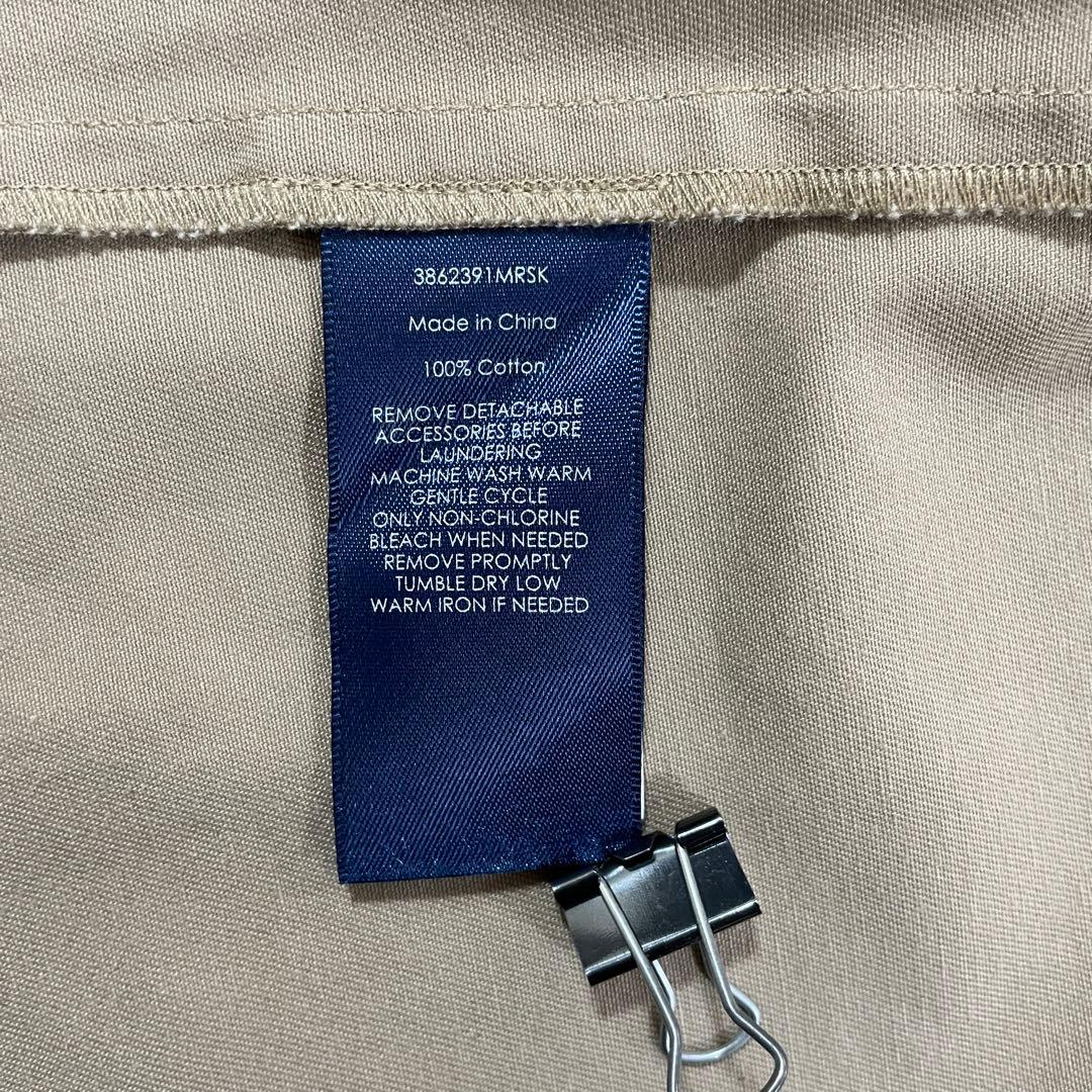 古着 RALPH LAUREN ひざ丈スカート ベージュ サイズ4