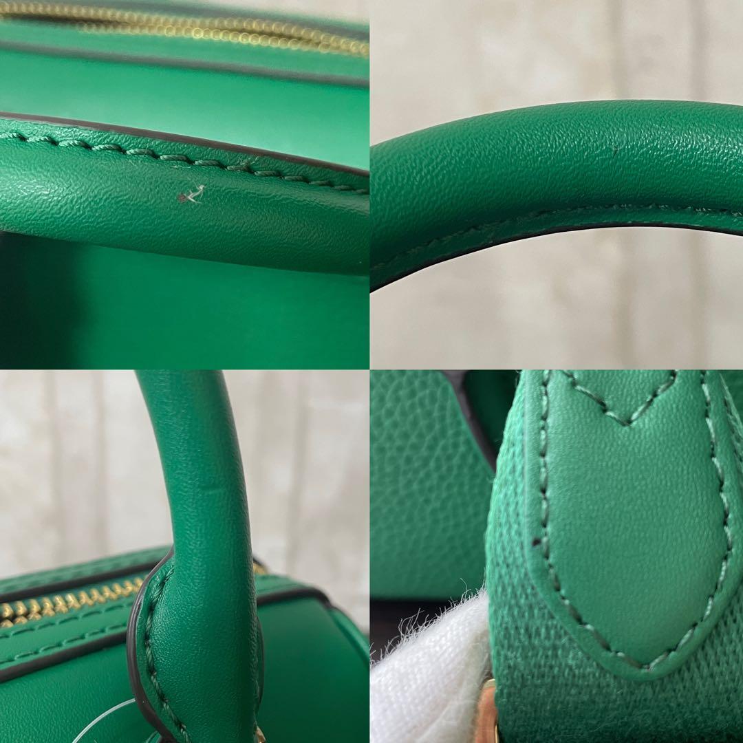 訳あり新品 MICHAEL KORS ハンドバッグ 2way 緑