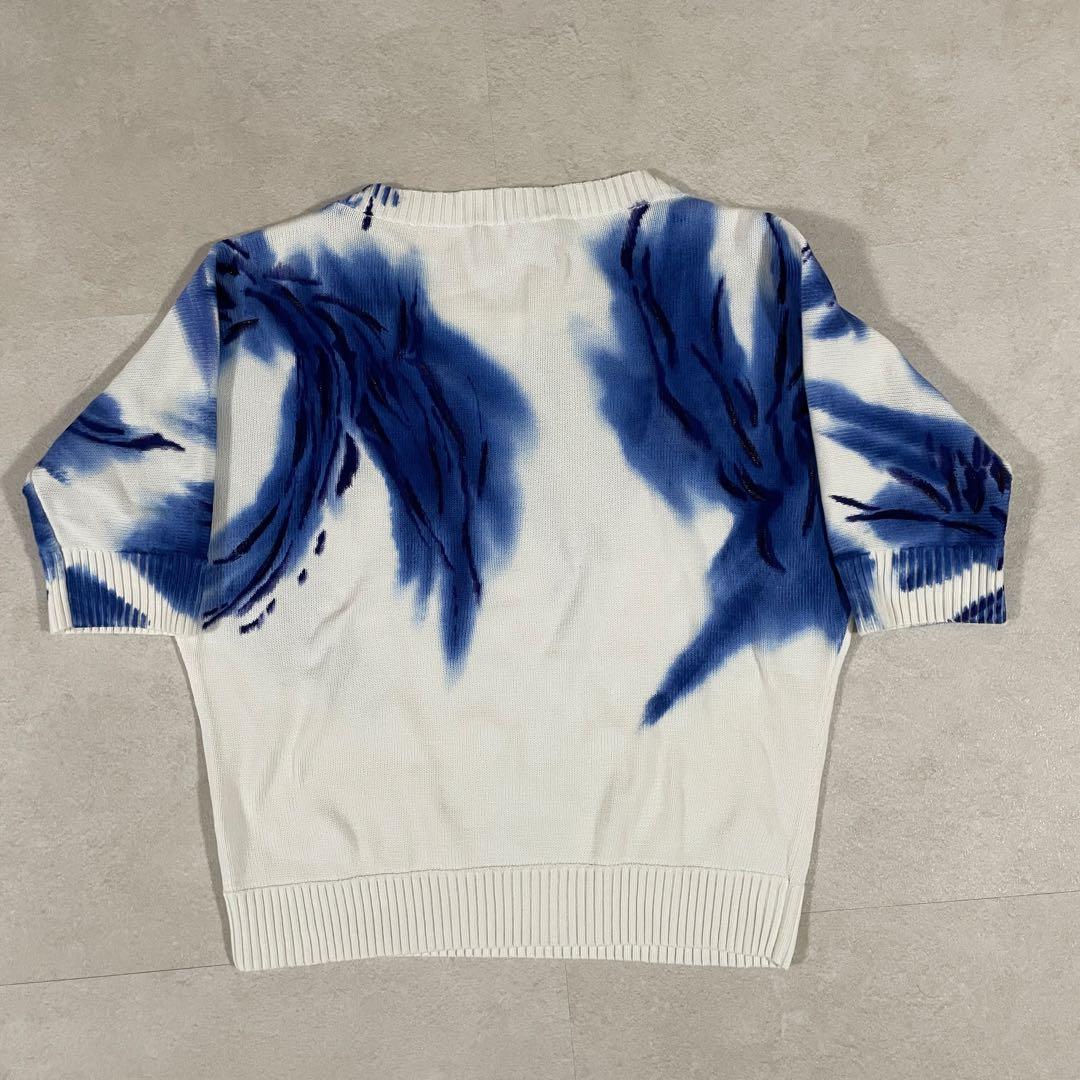 【希少】ラルフローレン パープルレーベル ハンドペイントセーター イタリア製