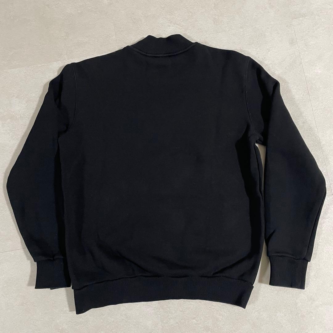 【美品】DIESEL スウェット トレーナー ロゴ刺繍 サイズ S ブラック