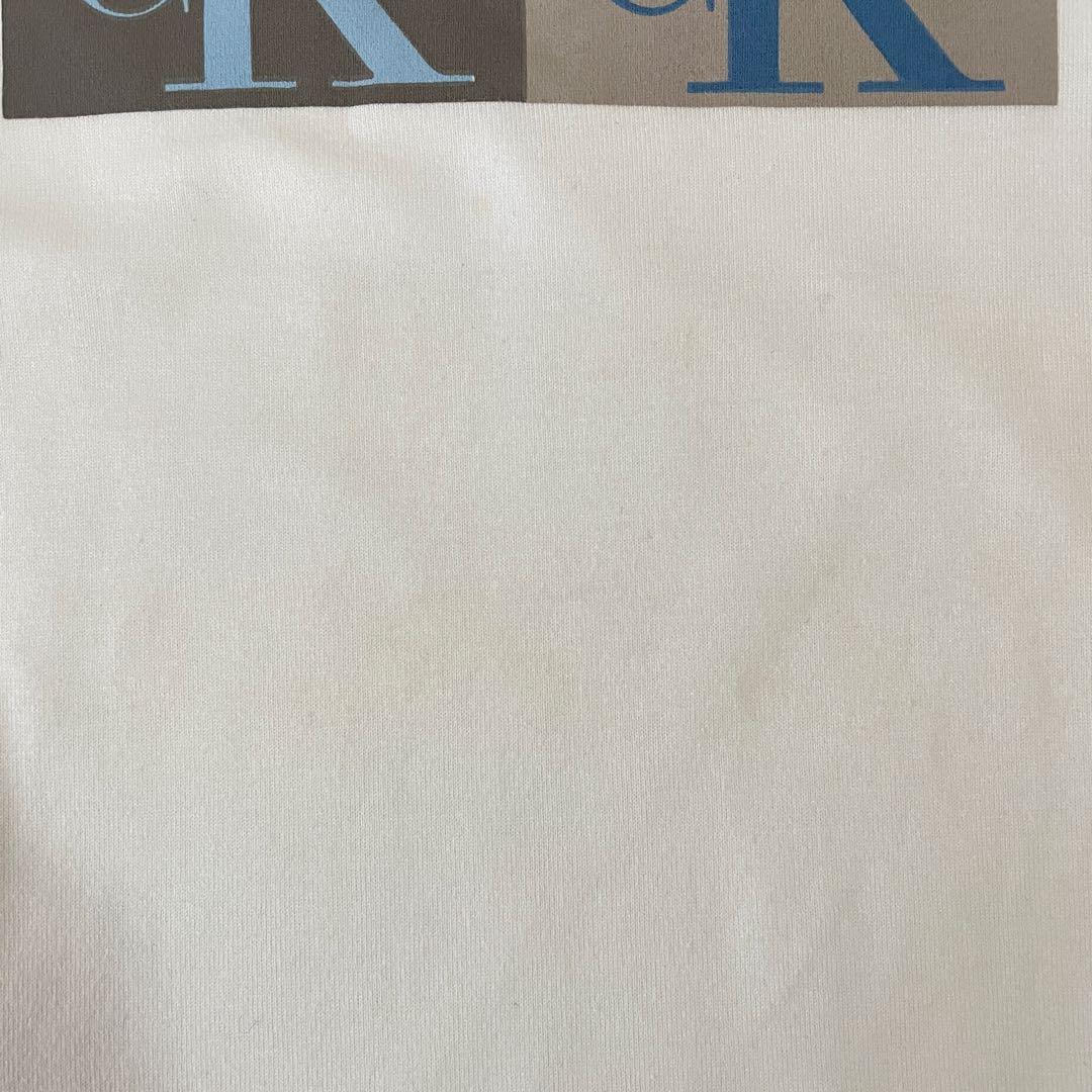 古着 Calvin Klein 半袖Tシャツ グラフィックプリントM ホワイト