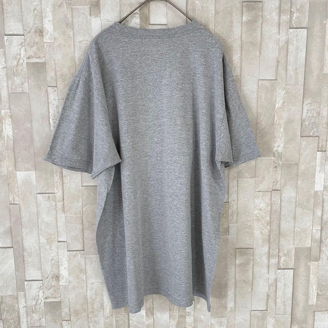 最終値下げ【美品】USA古着 adidas 半袖Tシャツ Lサイズ グレー