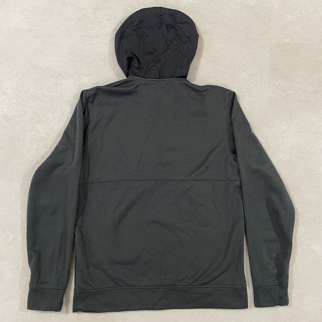 古着 THE NORTH FACE ハーフジップパーカー ブラック Mサイズ