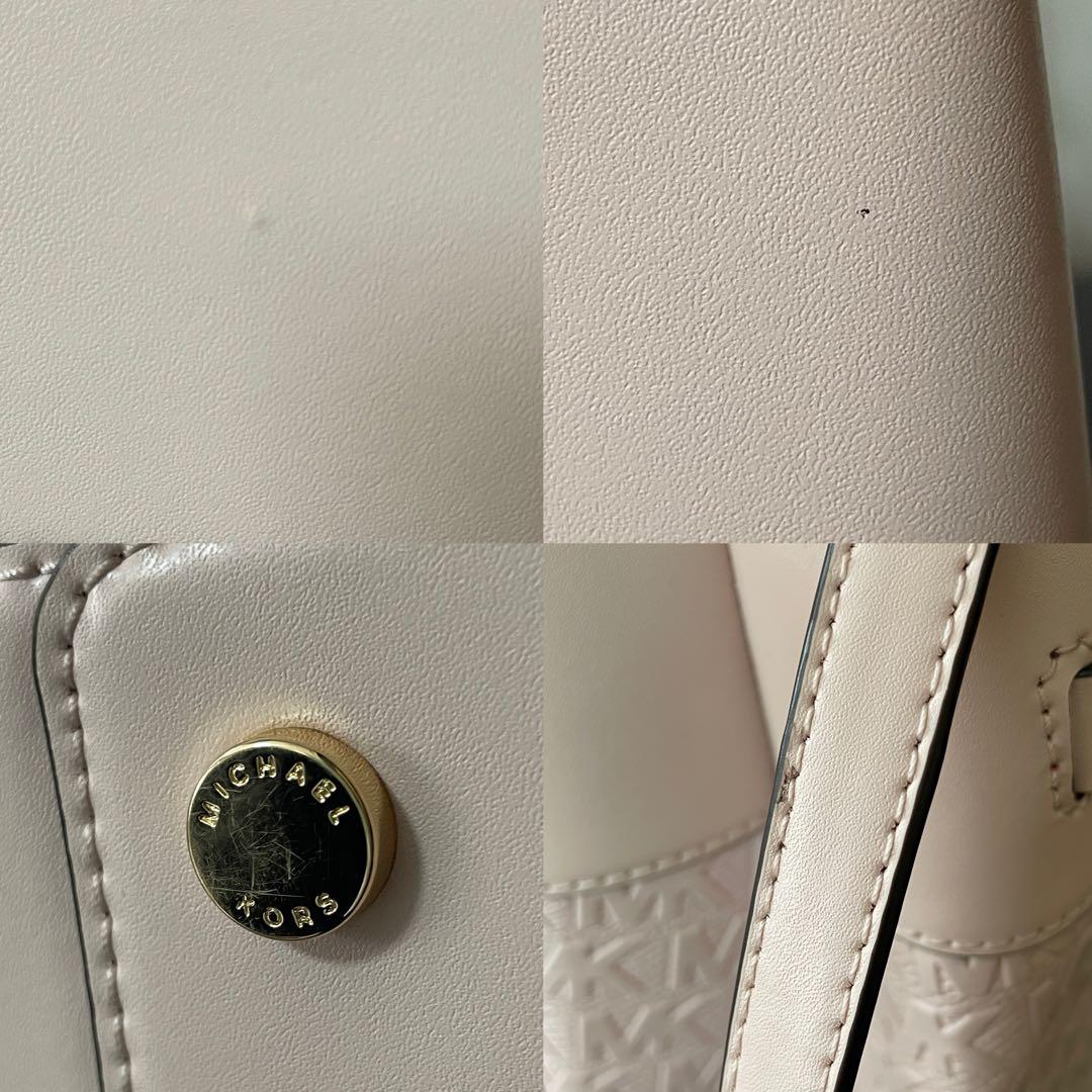 訳あり新品 MICHAEL KORS トートバッグ ライトピンク