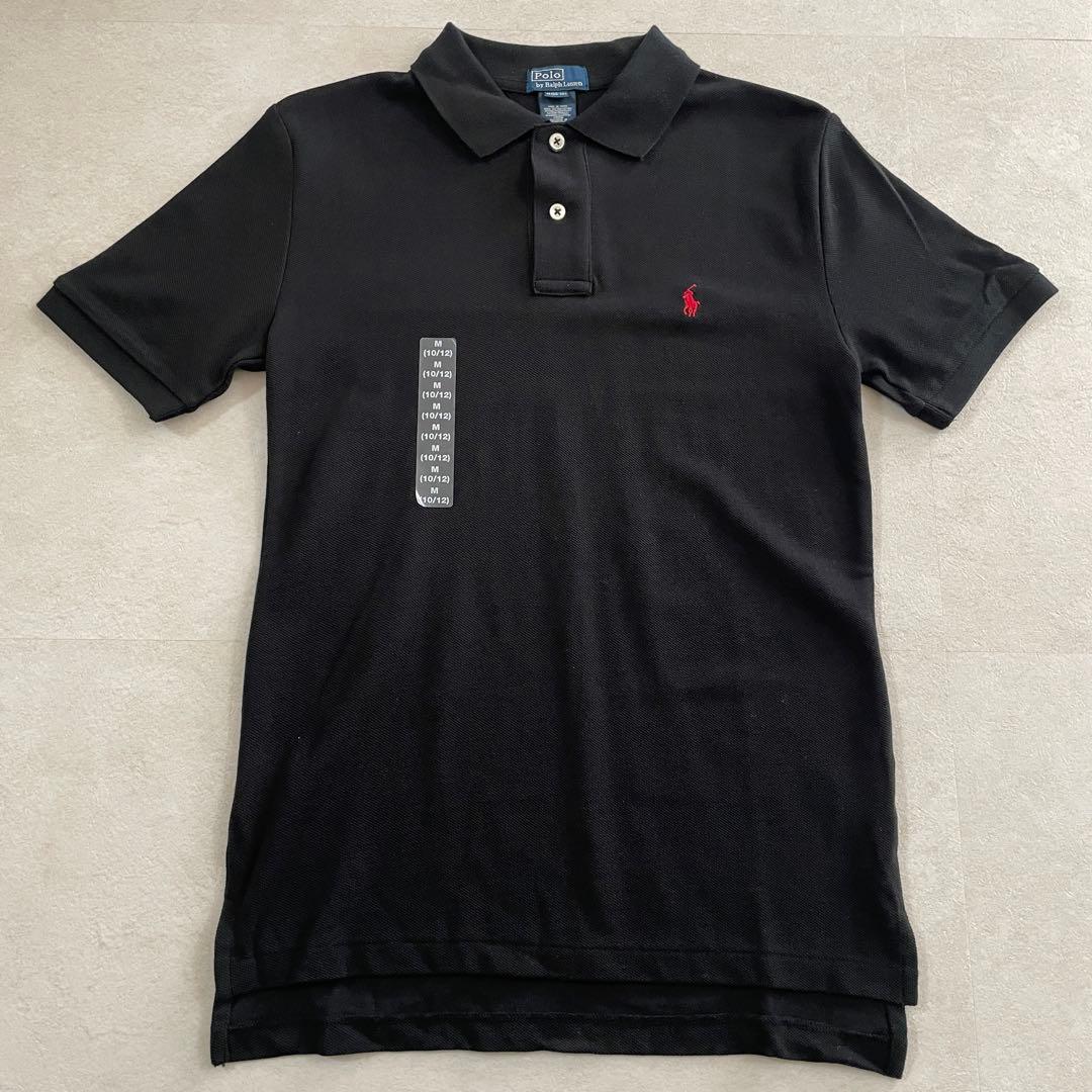 【新品未使用タグ付】90s POLO RALPH LAUREN ポロシャツ 黒