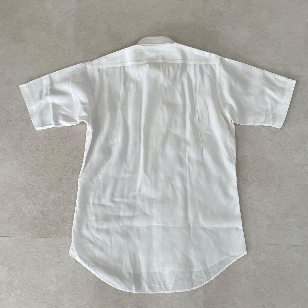 古着 Aquascutum 半袖シャツ サイズ40 ホワイト