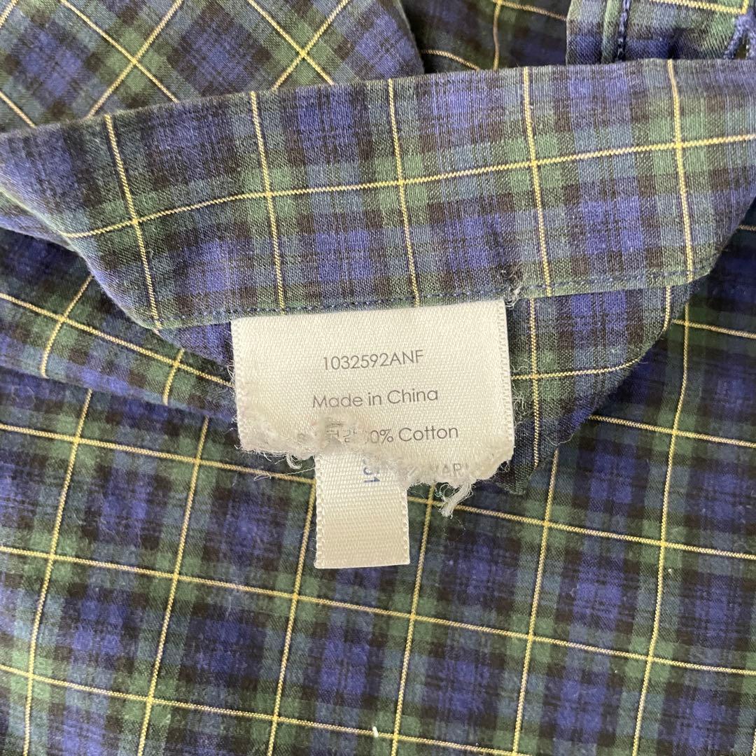 【美品】90s POLO RALPH LAUREN 長袖シャツ L チェック柄