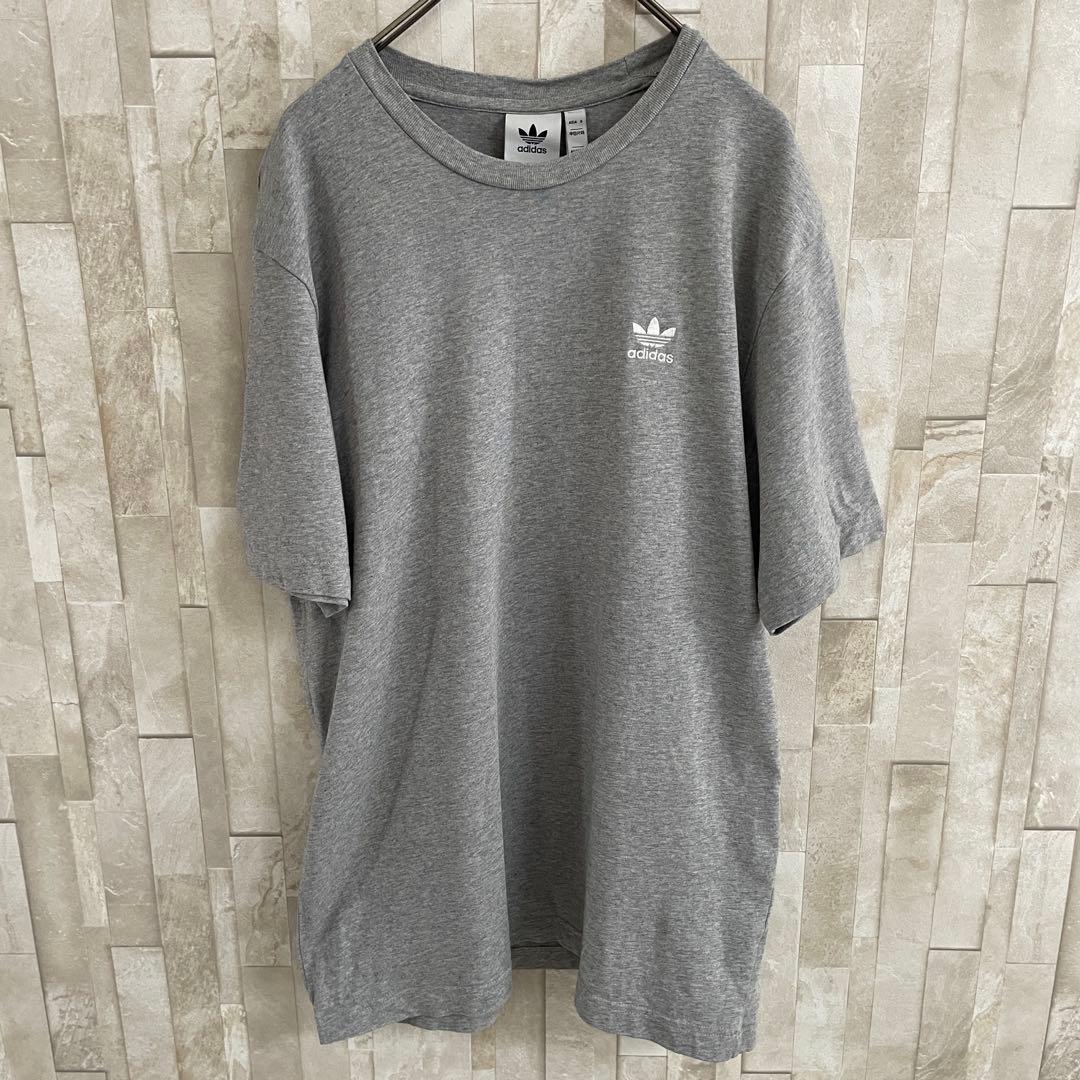 【美品】adidas originals半袖Tシャツ バックプリント 2XL