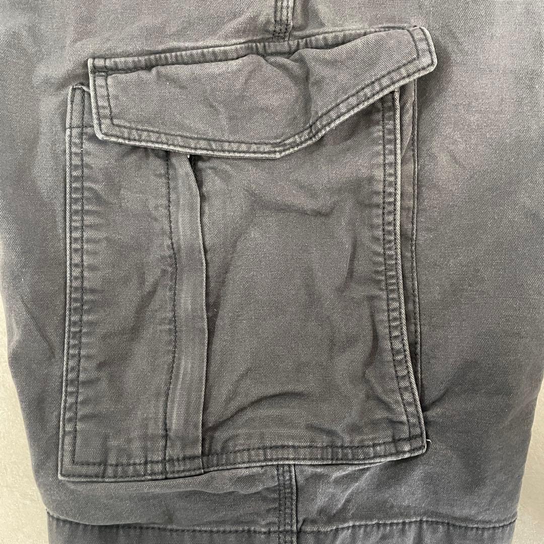 【美品】古着 carhartt ハーフパンツ カーゴパンツ サイズ38 グレー