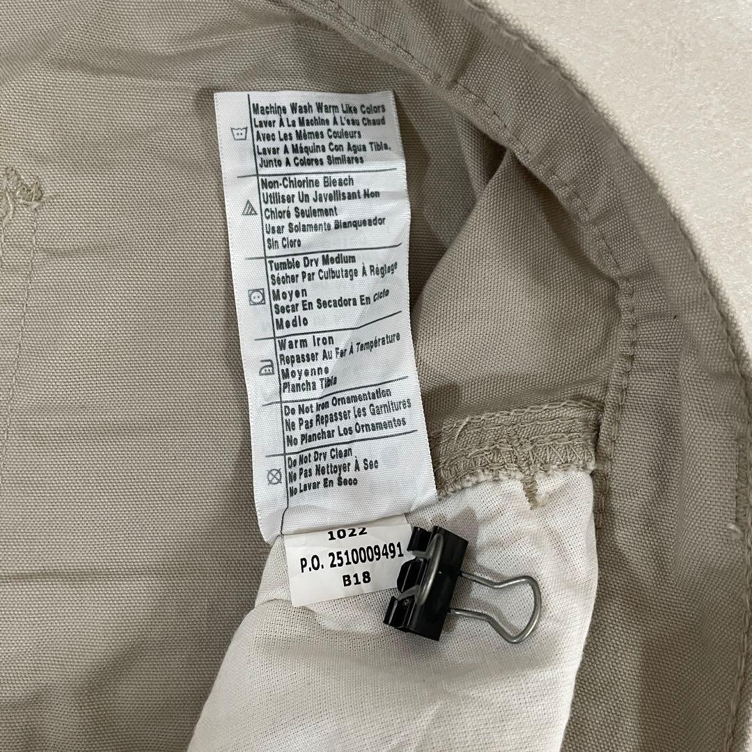 【美品】carhartt ハーフパンツ サイズ40 ベージュ