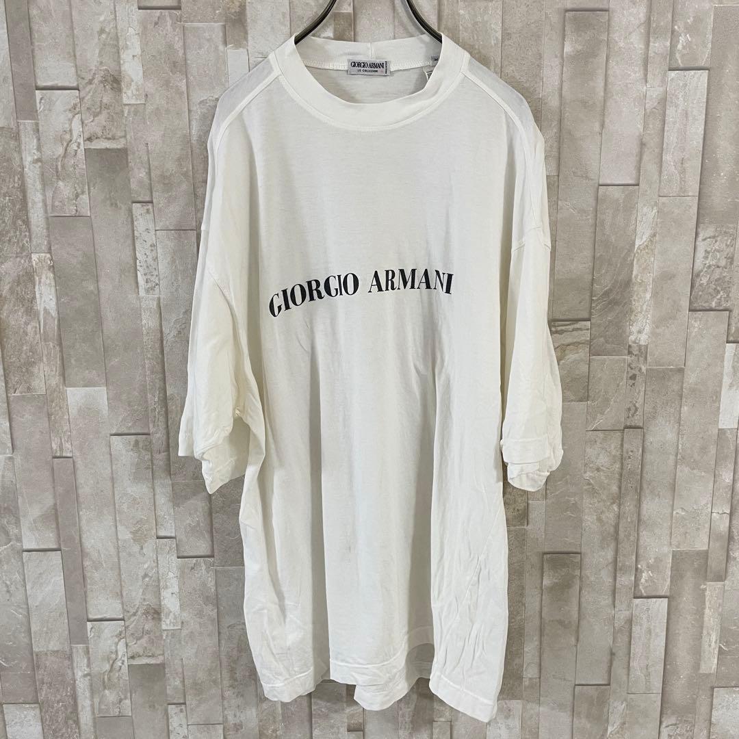 古着 GIORGIO ARMANI 半袖Tシャツ サイズM ホワイト