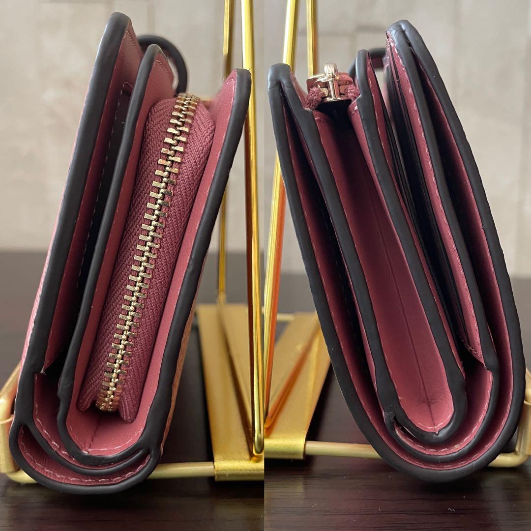最終値下げ！訳あり新品 kate spade 二つ折り財布 レナ ピンク