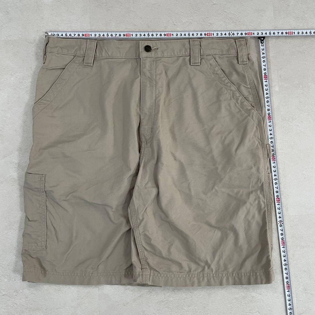 【美品】carhartt ハーフパンツ サイズ40 ベージュ