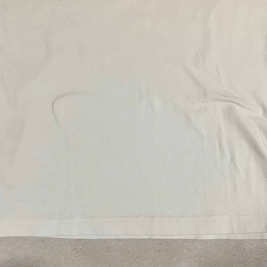 古着 DOLCE & GABBANA 半袖 Tシャツ バックロゴ刺繍 ホワイト