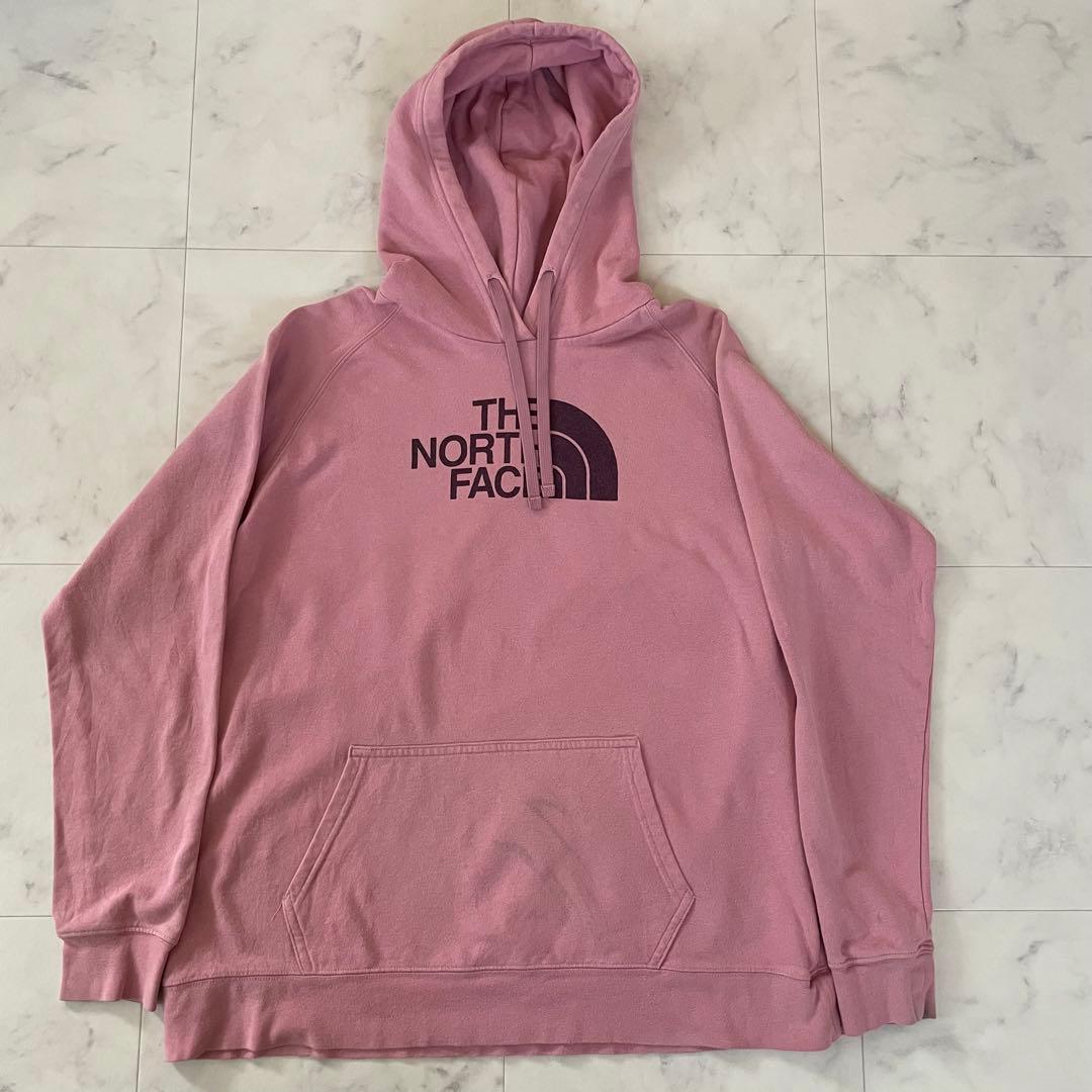 THE NORTH FACE 長袖パーカー XLサイズ ピンク