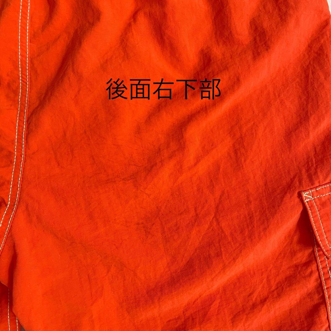 90s POLO RALPH LAUREN オレンジ スイムショーツ Mサイズ
