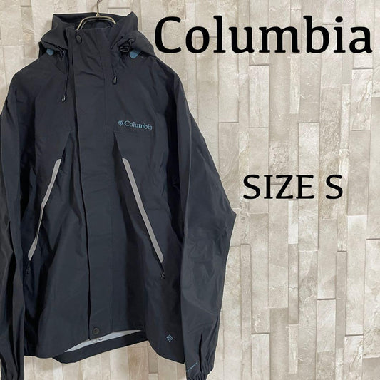 古着 Columbia マウンテンパーカー OMNI-DRY ブラック S