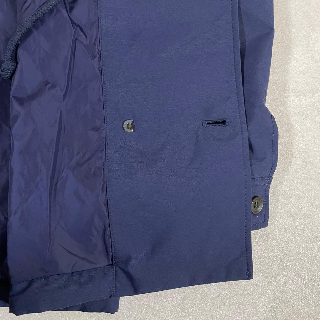 古着 ザノースフェイス トレンチコート HYVENT ホワイトレーベル L 紺