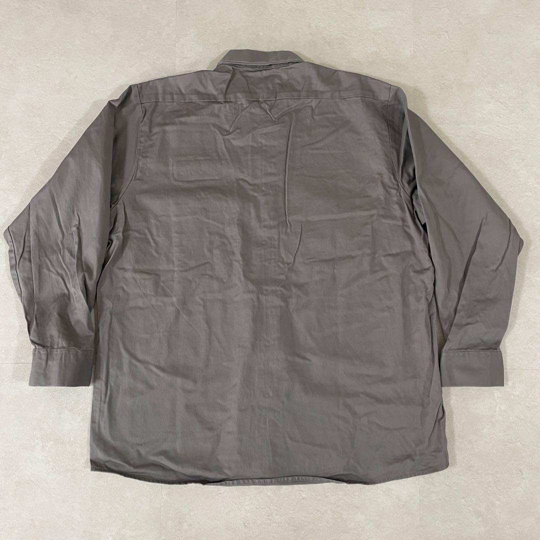 【美品】CiNTAS 長袖ワークシャツ サイズXL グレー